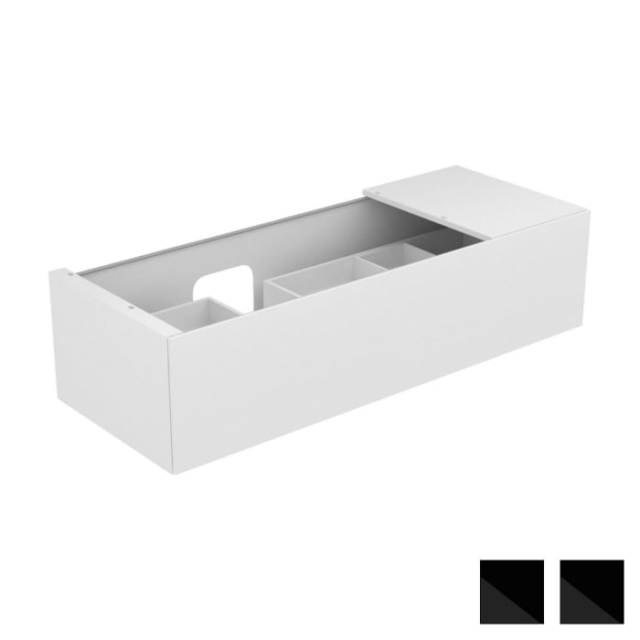 Keuco EDITION 11 Waschtischunterbau 140 x 53,5 cm links, beleuchtet