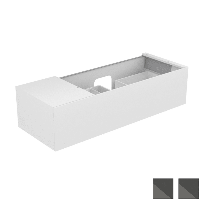 Keuco EDITION 11 Waschtischunterbau 140 x 53,5 cm rechts, beleuchtet