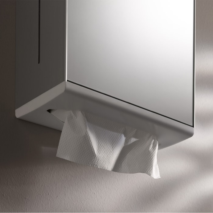 Keuco Moll Papiertuchspender, Türanschlag rechts