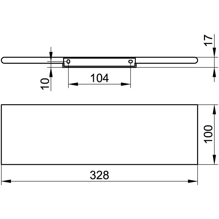 Keuco EDITION 400 Duschablage