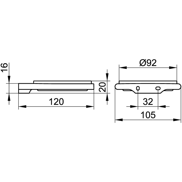 Keuco EDITION 400 Seifenablage