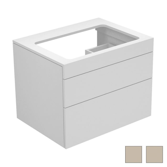 Keuco EDITION 400 Waschtischunterbau 70 x 53,5 cm, ohne Hahnlochbohrung