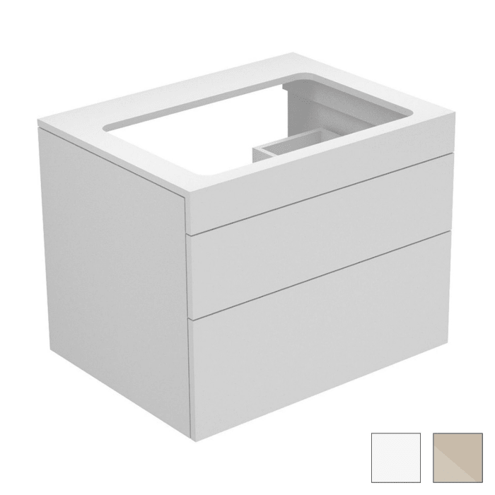 Keuco EDITION 400 Waschtischunterbau 70 x 53,5 cm, ohne Hahnlochbohrung