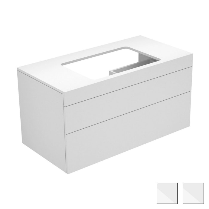 Keuco EDITION 400 Waschtischunterbau 105 x 53,5 cm, ohne Hahnlochbohrung