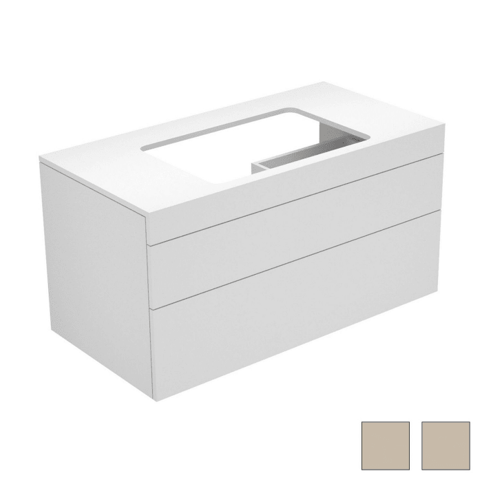 Keuco EDITION 400 Waschtischunterbau 105 x 53,5 cm, ohne Hahnlochbohrung