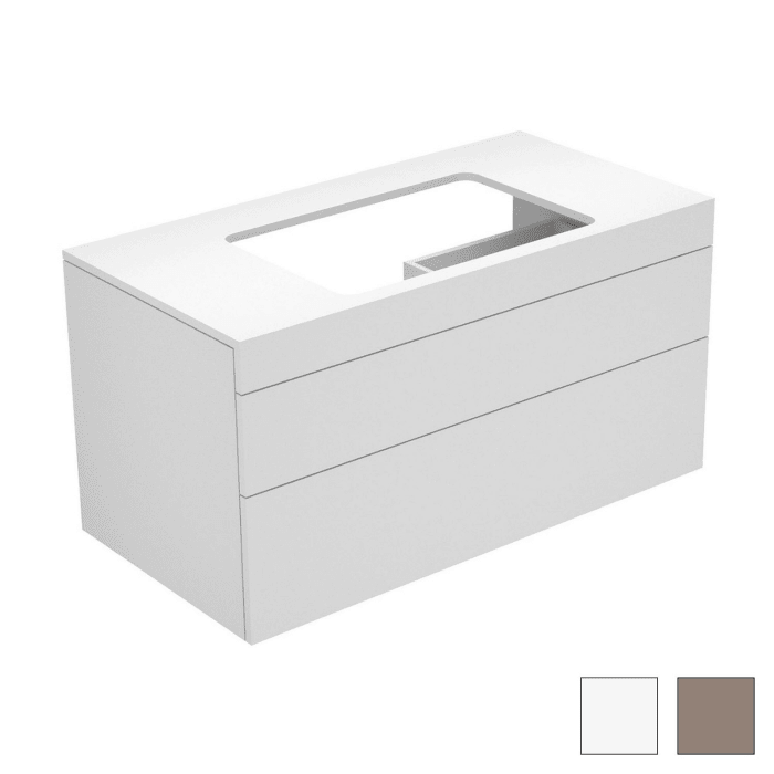 Keuco EDITION 400 Waschtischunterbau 105 x 53,5 cm, ohne Hahnlochbohrung