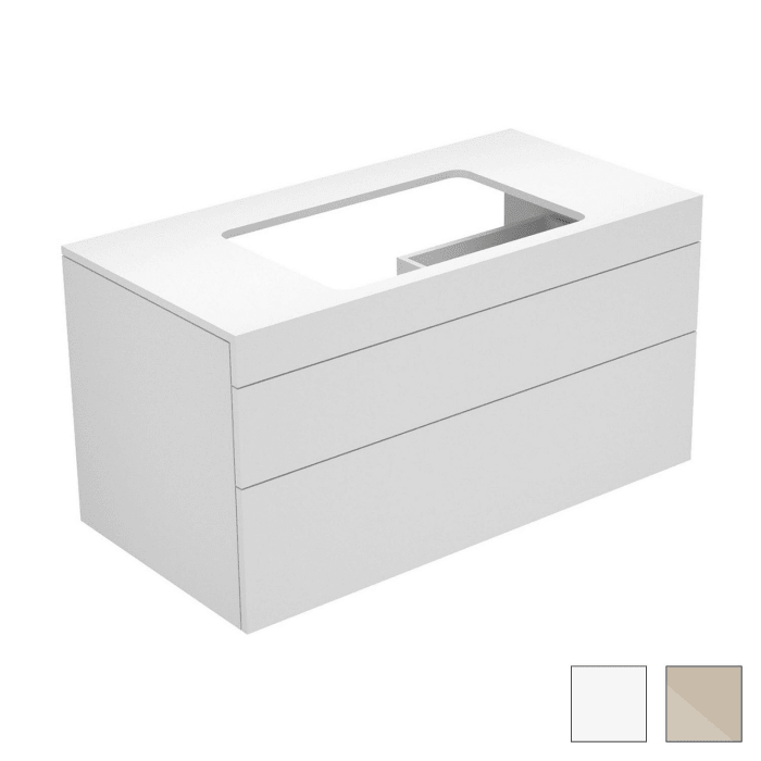 Keuco EDITION 400 Waschtischunterbau 105 x 53,5 cm, ohne Hahnlochbohrung