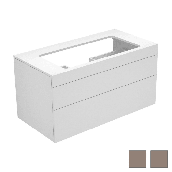 Keuco EDITION 400 Waschtischunterbau 105 x 53,5 cm, ohne Hahnlochbohrung