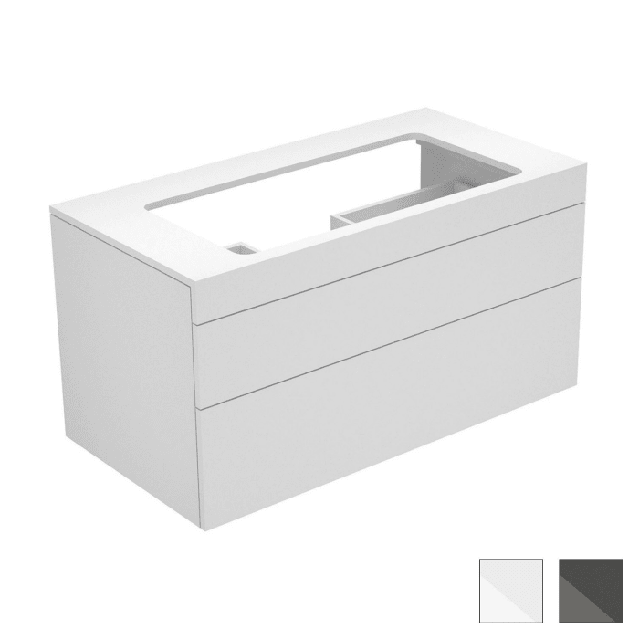 Keuco EDITION 400 Waschtischunterbau 105 x 53,5 cm, ohne Hahnlochbohrung