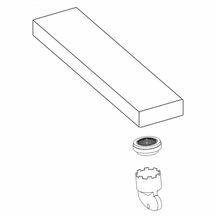 Keuco Ersatz-Auslauf 21,9 cm zu EDITION 11 Waschtischmischer 51116010200