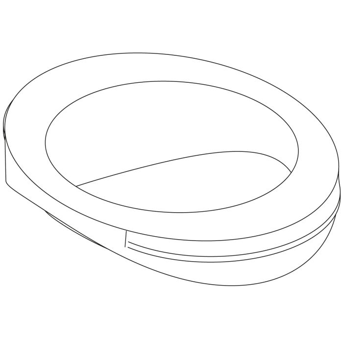 Keuco EDITION 400 Ersatz-Strahlreglerabdeckung