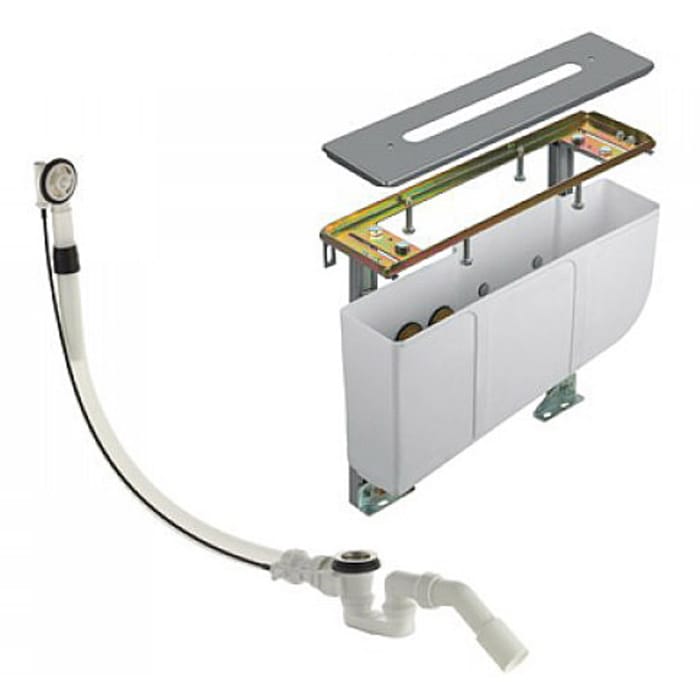 Keuco Montageblock für 4-Loch Wannenrand-Montage