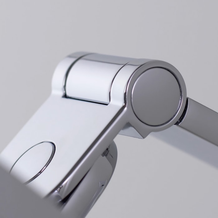 Keuco iLook Kosmetikspiegel rund, 5-fach Vergrößerung, Wandmodell