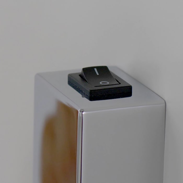 Keuco iLook-move Kosmetikspiegel, rund mit 5-fach Vergrößerung, LED Beleuchtung, Wandmodell