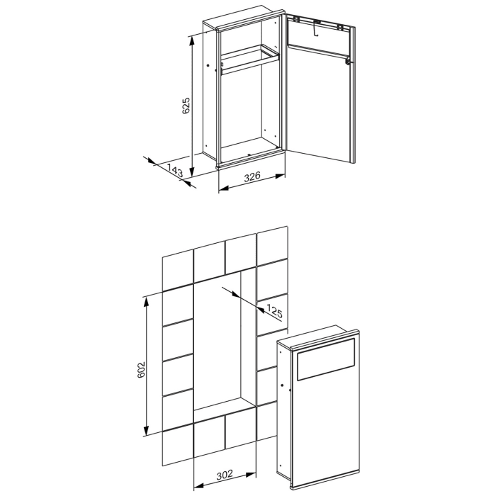 Keuco Plan Modul Waschtisch 1