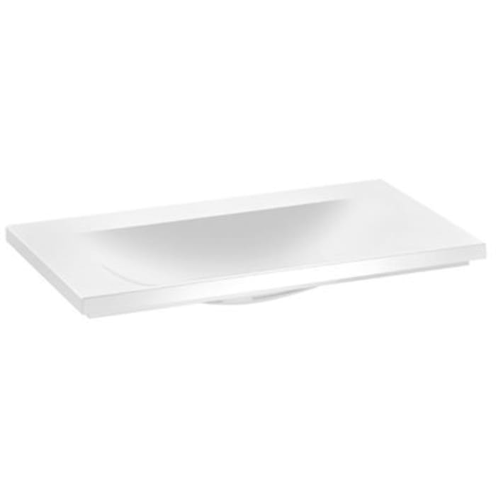 Keuco Royal Reflex Mineralguss-Waschtisch 80 x 49 cm