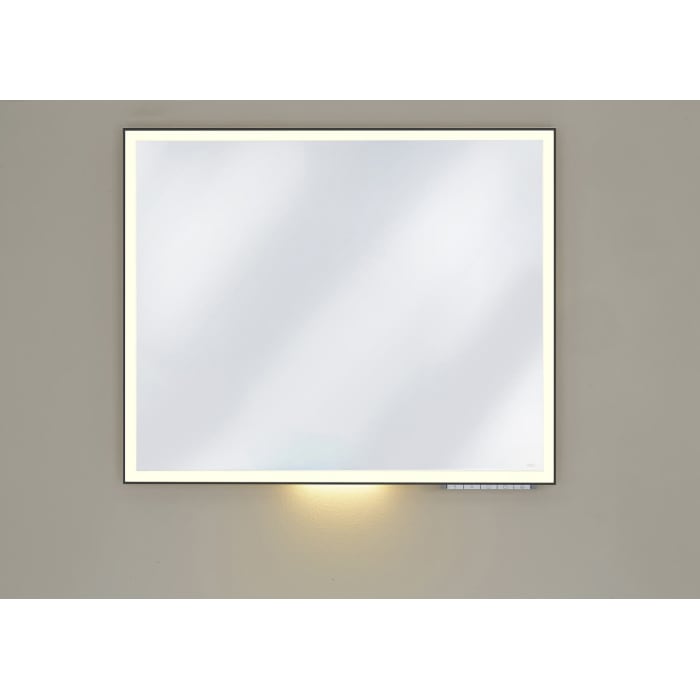 Keuco Royal Lumos Badspiegel mit stufenlos einstellbarer Lichtfarbe in der Größe 70 x 65 cm