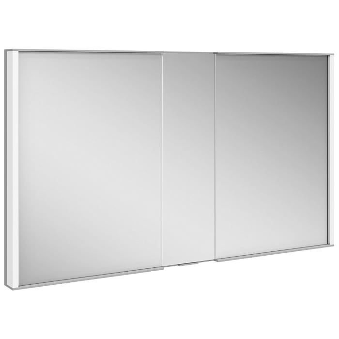 Keuco Royal Match Spiegelschrank Wandhalbeinbau mit LED-Beleuchtung 120 x 70 cm