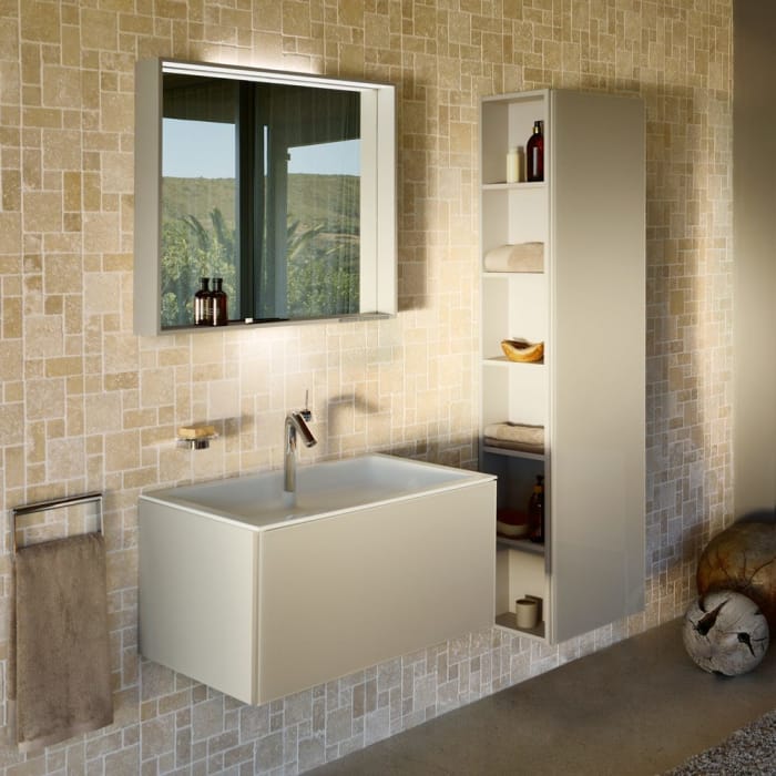 Keuco X-Line Hochschrank mit Regalfach 48 x 175 cm, Türanschlag rechts