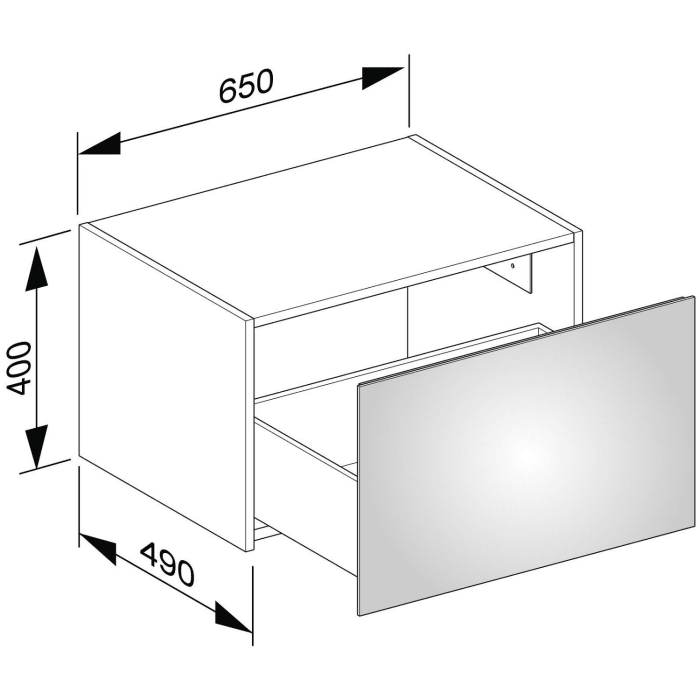 Keuco X-Line Sideboard 65 x 40 cm