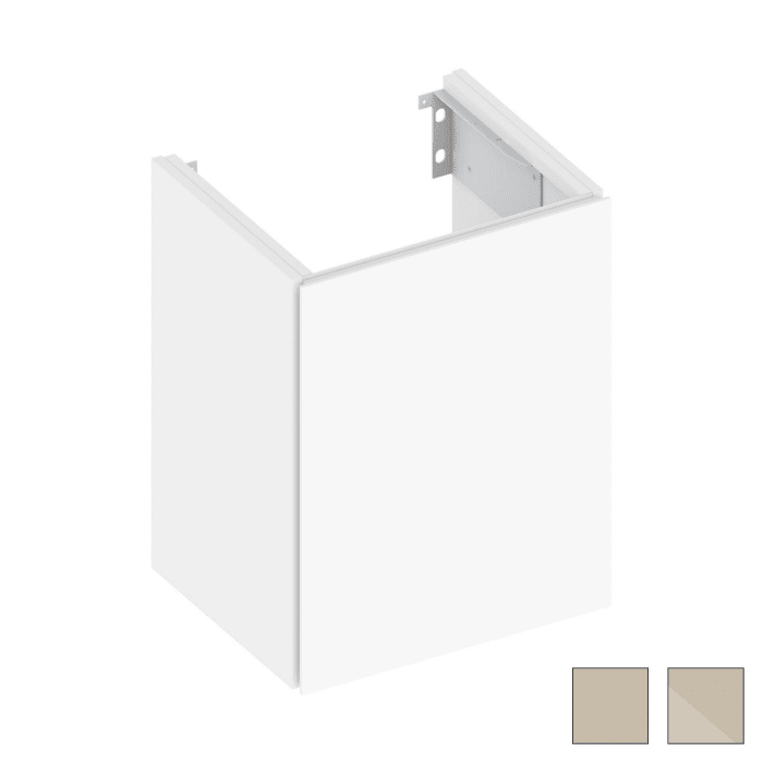 Keuco X-Line Waschtischunterbau 46 x 37,9 cm, Anschlag links