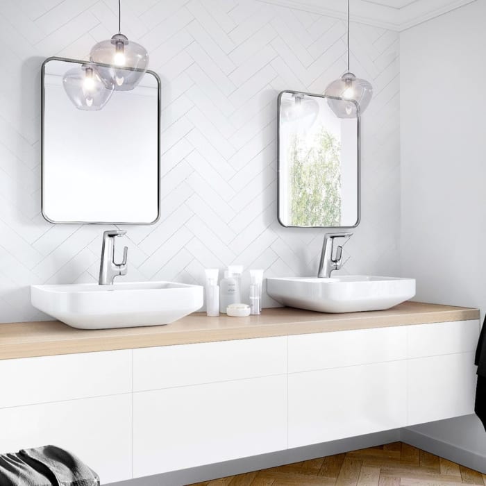 Kludi AMEO Waschtisch-Einhandmischer ohne Ablaufgarnitur, Höhe 22 cm