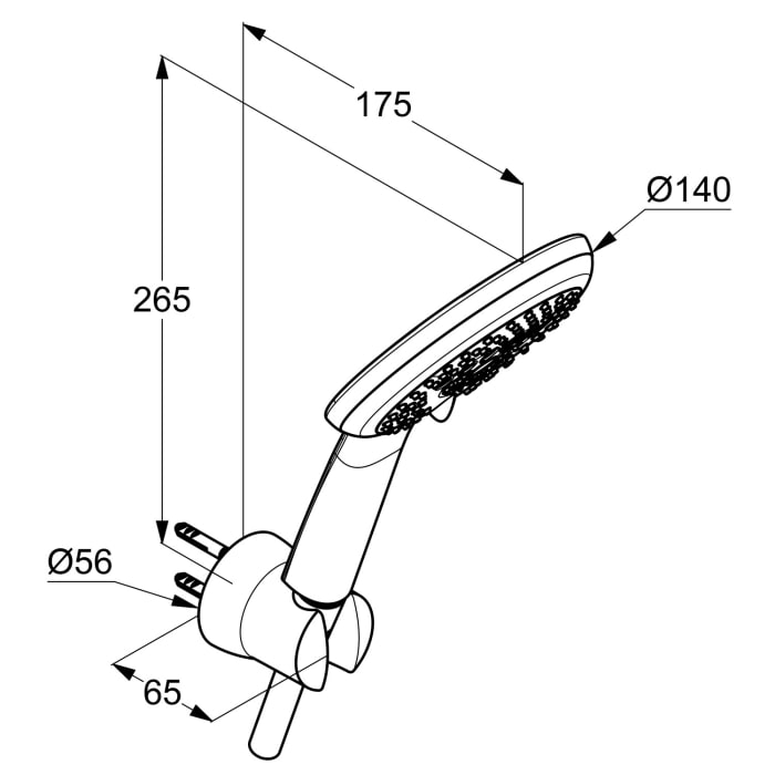 Kludi FRESHLINE Wannen-Brause-Set 3 S