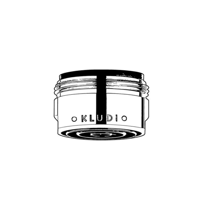 Kludi Cascade-Luftsprudler Außengewinde M24 x 1A