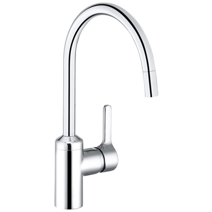 Kludi BINGO STAR Spültisch-Einhandmischer mit herausziehbarem Auslauf