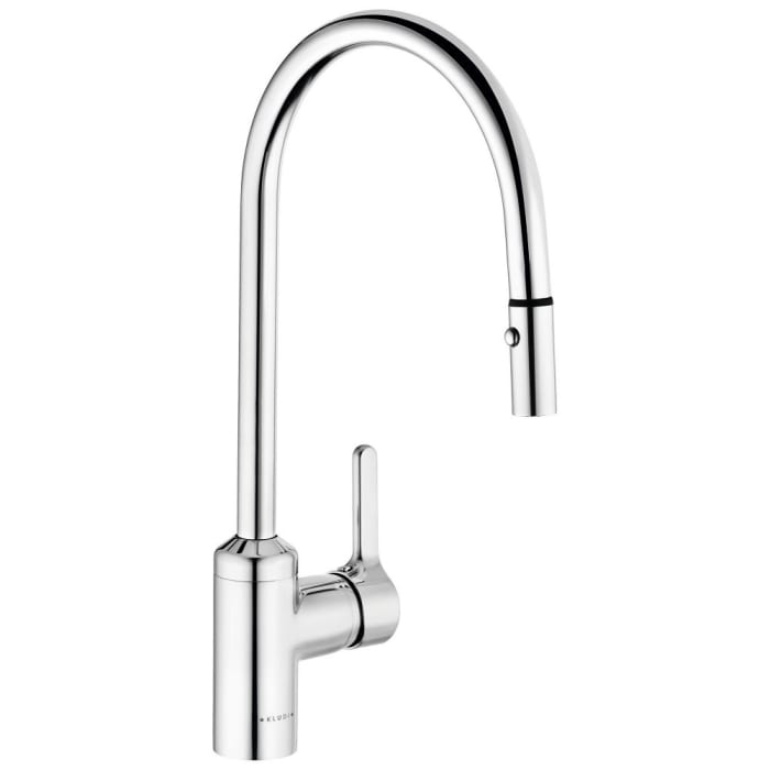 Kludi BINGO STAR Spültisch-Einhandmischer mit herausziehbarer Handbrause