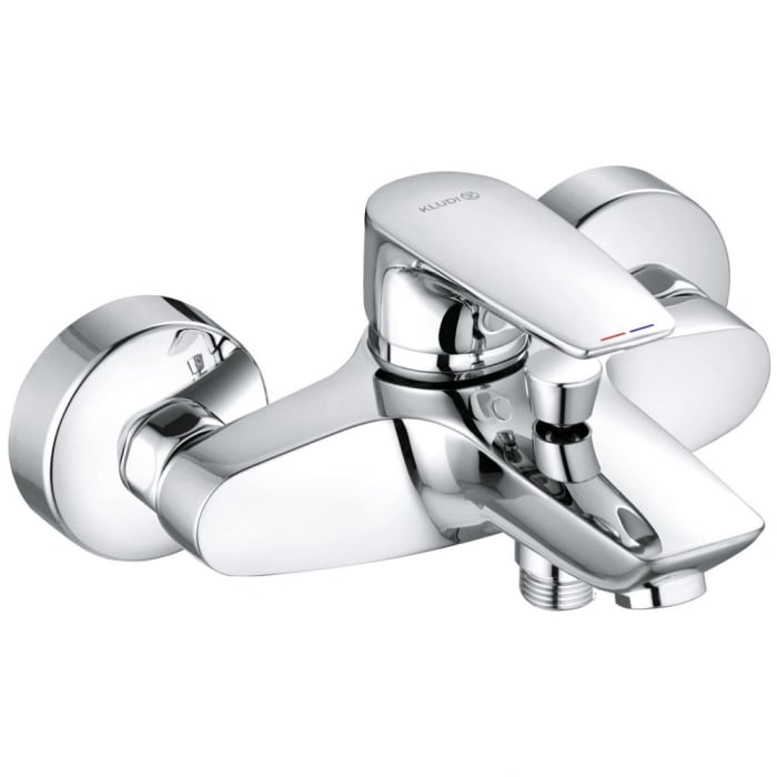 Kludi PURE&SOLID Wannefüll- und Brause-Einhandmischer