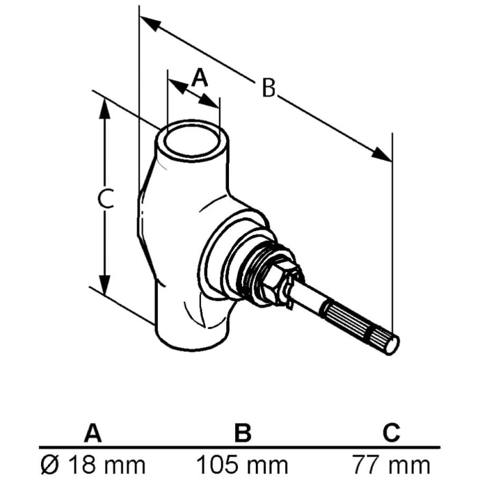 Kludi Unterputzventil DN 15