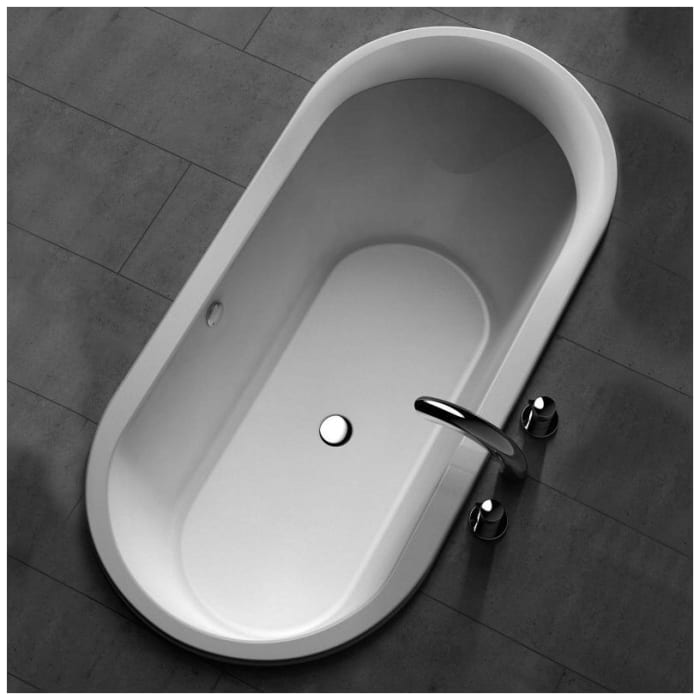 Koralle T200 Ovalbadewanne 180 x 85 x 45 cm