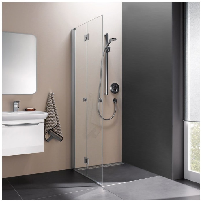 Koralle myDay Falteckdusche EFTS L 80 cm