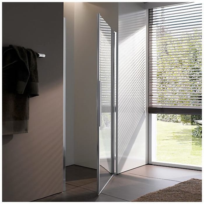 Koralle myDay Pendeltür NPWA für Nische 85 cm rechts