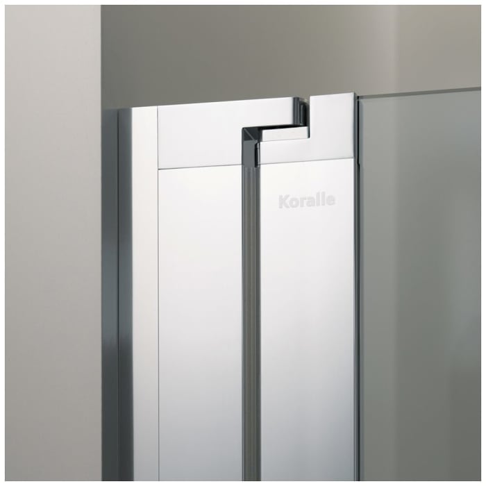 Koralle myDay Pendeltür NPWWA für Nische mit Trennwand in Flucht 120 links