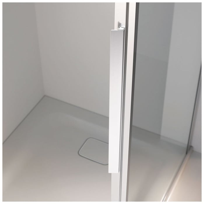 Koralle myDay Pendeltür TPFA bis 90 cm für Trennwand mit Festelement links Sonderanfertigung