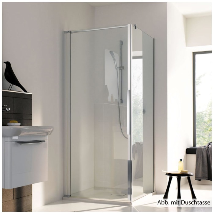 Koralle myDay Trennwand WTBO für Pendeltür, Sonderanfertigung, für bodengleichen Einbau