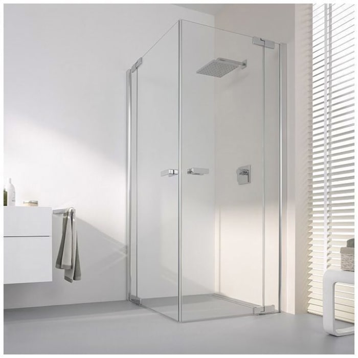 Koralle S800 Eckdusche Type EPFS R / EPFBOS R Breite 115-150 cm Seitenteil rechts, Sondermaß