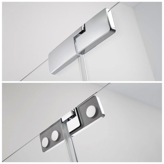 Koralle S800 Eckdusche Type EPFS R / EPFBOS R Breite 115-150 cm Seitenteil rechts, Sondermaß