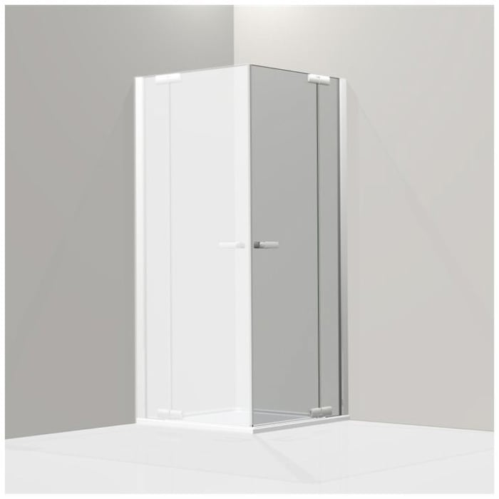 Koralle S800 Eckdusche Type EPFS 100 x 200 cm Seitenteil rechts
