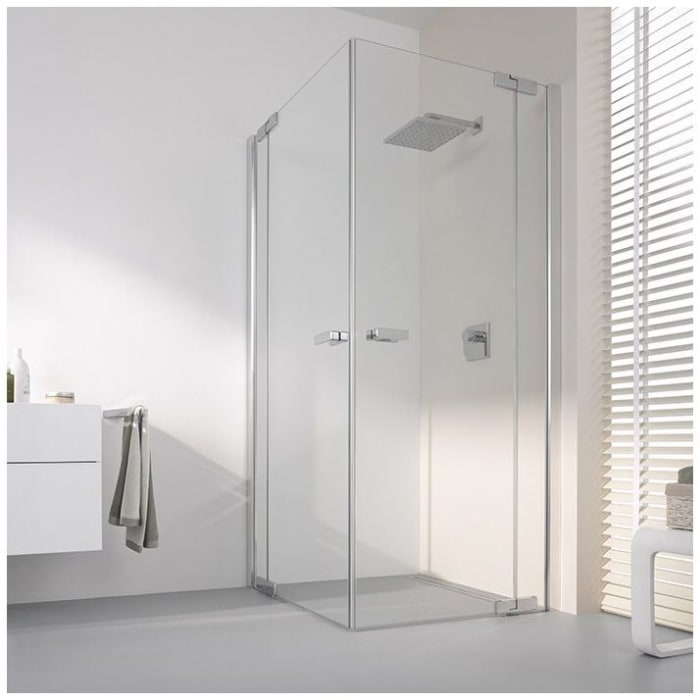 Koralle S800 Eckdusche Type EPFS 140 x 200 cm Seitenteil rechts