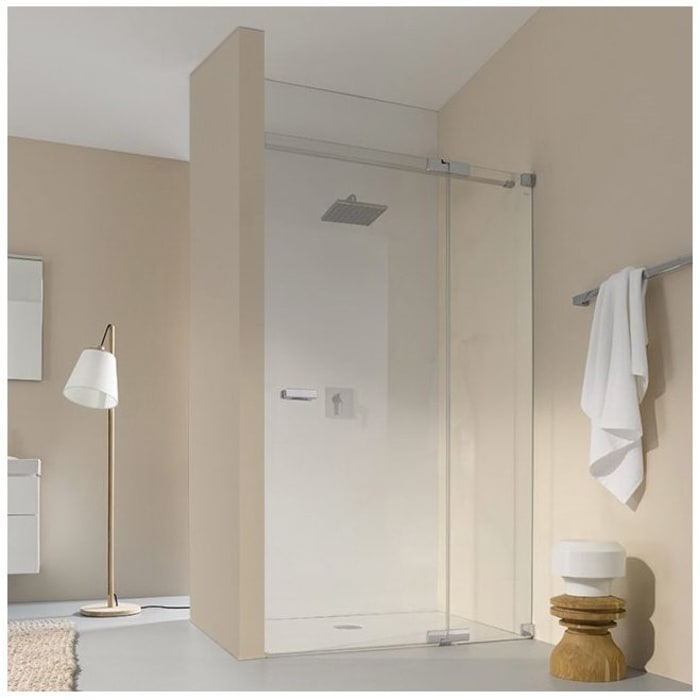 Koralle S808 Pendeltüre für Nische bis 115 cm rechts