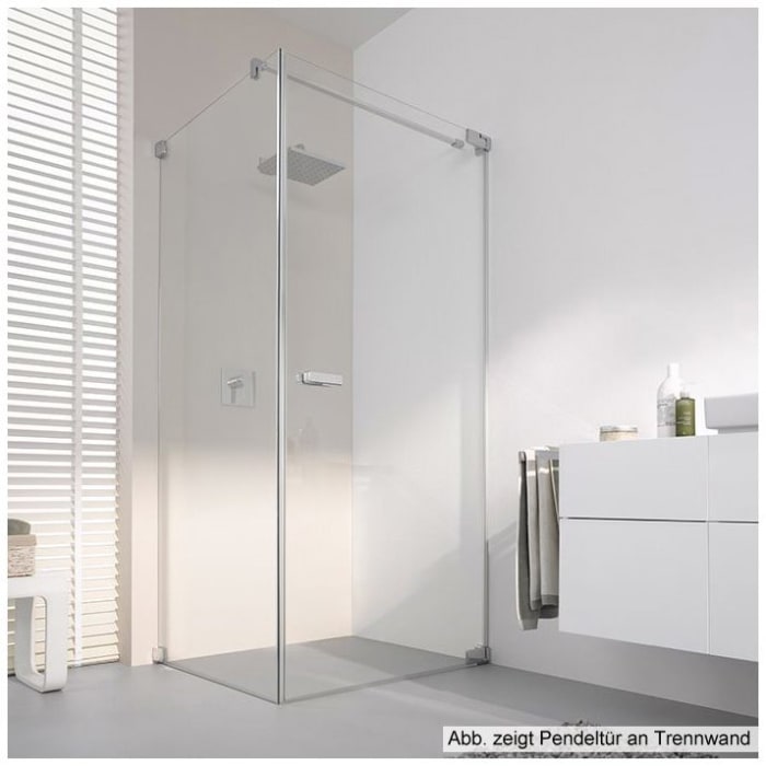 Koralle S808 Pendeltüre für Trennwand ohne Festelement rechts