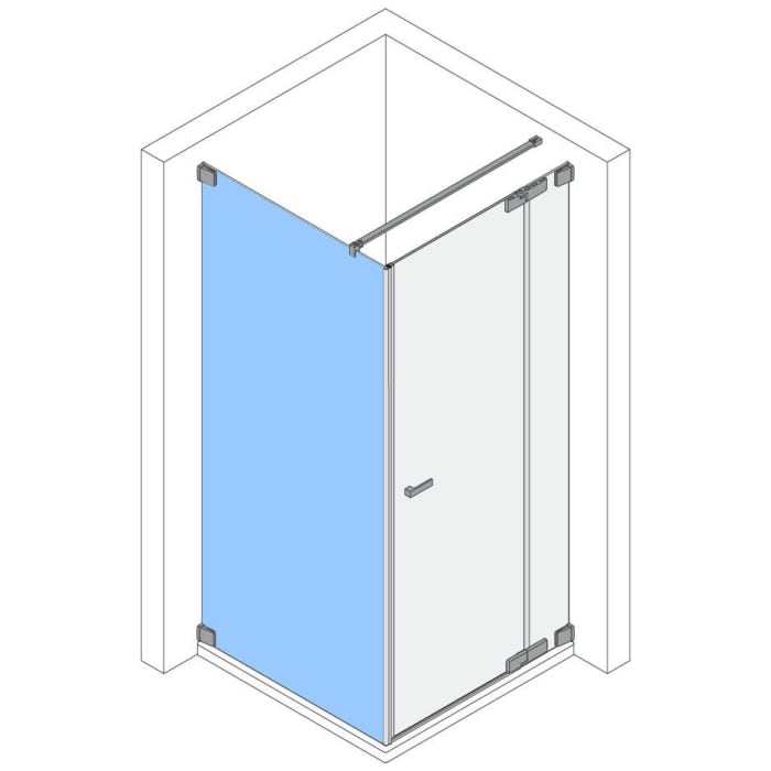 Koralle S808 Trennwand bis 160 cm links