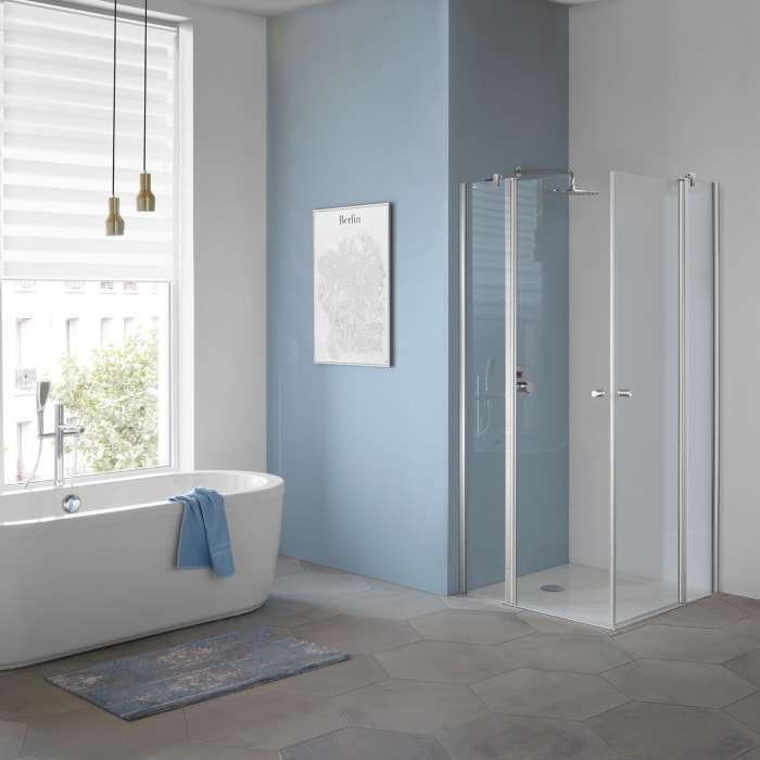 Koralle TwiggyPlus Pendeltür mit Festelement 75 x 200 cm