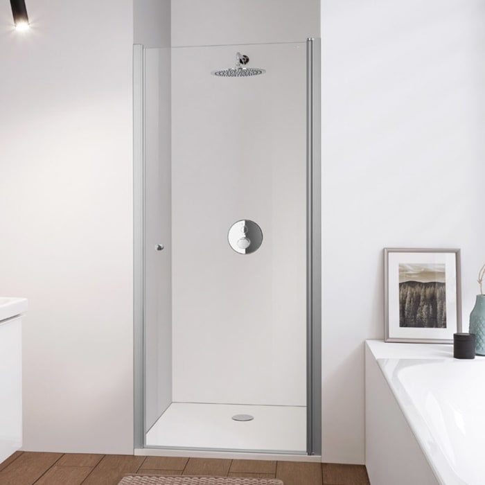 Koralle TwiggyPlus Pendeltür Wandanschlag für Nische 90 x 200 cm