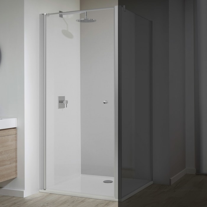 Koralle TwiggyPlus Pendeltür Wandanschlag für Trennwand 90 x 185 cm