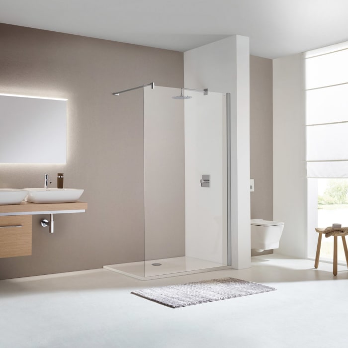 Koralle TwiggyPlus WalkIn Seitenwand freistehend 100 x 200 cm