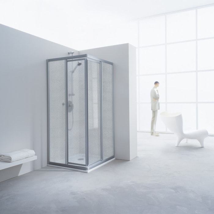 Koralle TwiggyTop EDPTT2 Pendeltür mit Festteil, 75 x 90 x 195 cm